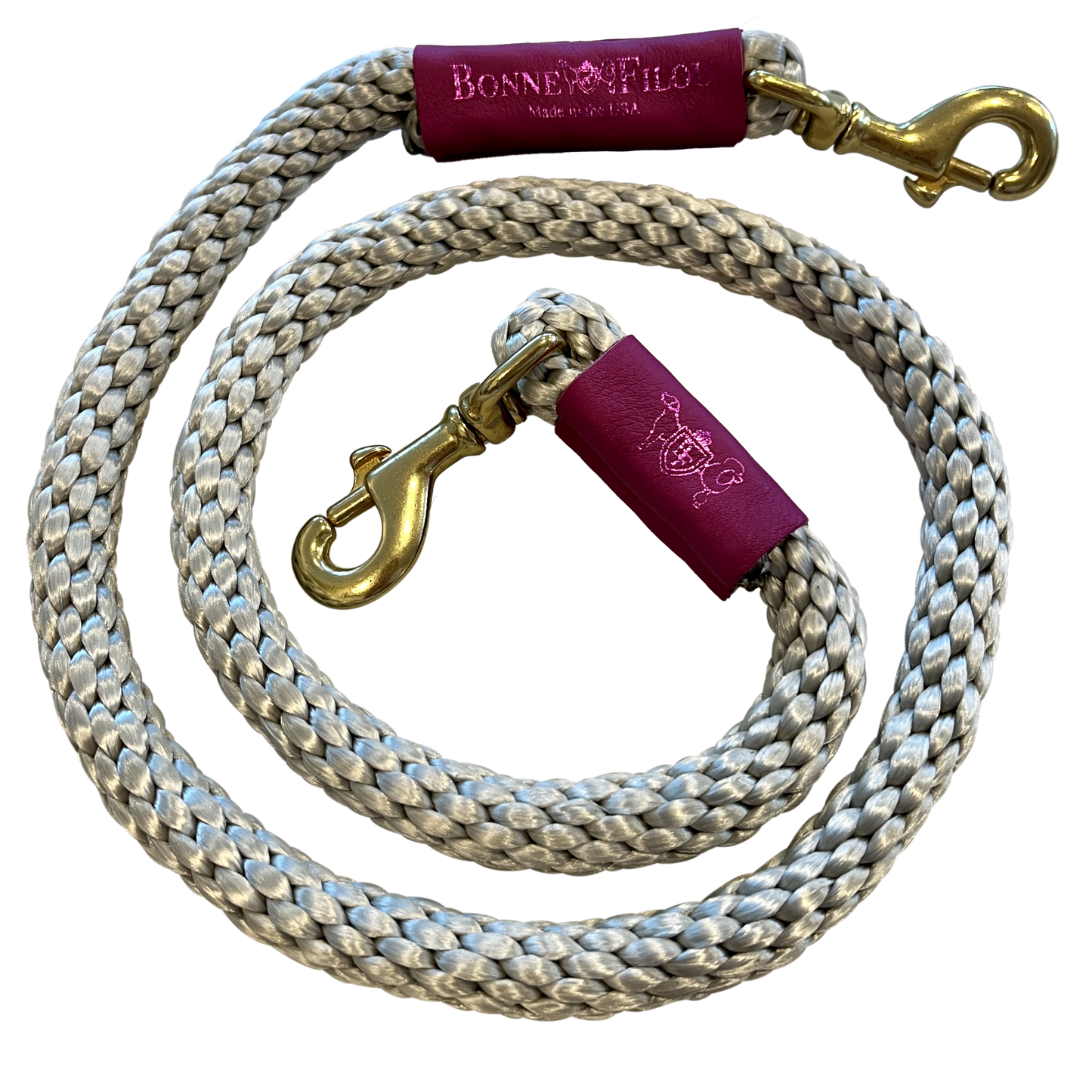 Premium Rope Leash for Dogs (Standalone) - French-Inspired, Made in the USA