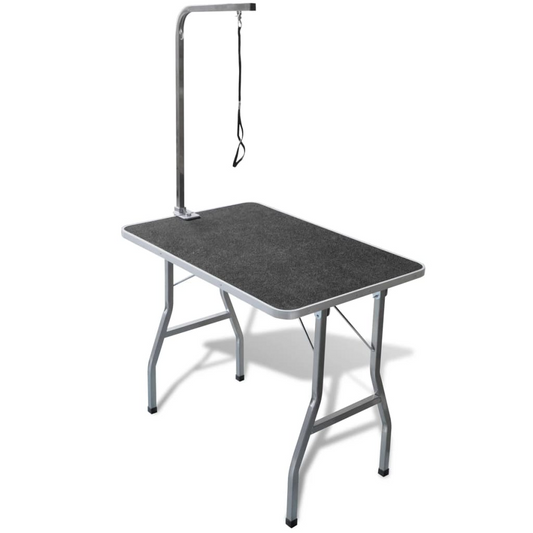 Portable Pet Dog Grooming Table with Castors - Convenient and Durable