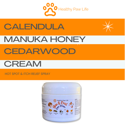 Calendula Manuka Honey & Cedarwood - Skin & Coat Care Cream