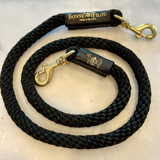 Premium Rope Leash for Dogs (Standalone) - French-Inspired, Made in the USA