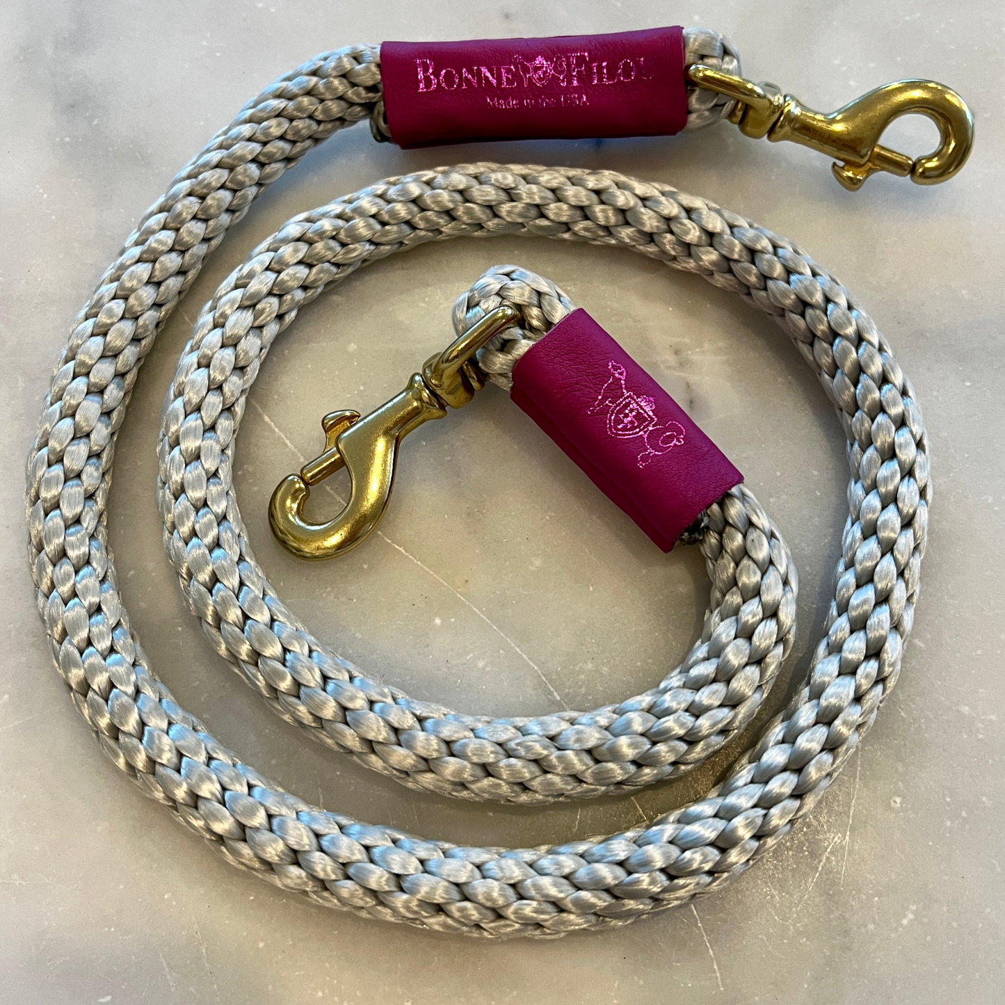 Premium Rope Leash for Dogs (Standalone) - French-Inspired, Made in the USA