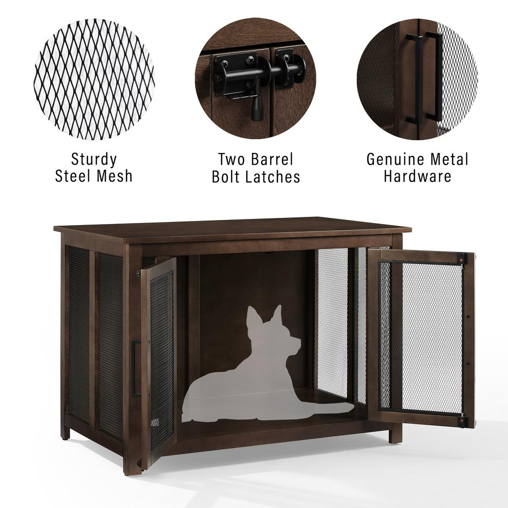 Dane Credenza Dog Crate - Stylish Hideaway for Small to Medium Pets