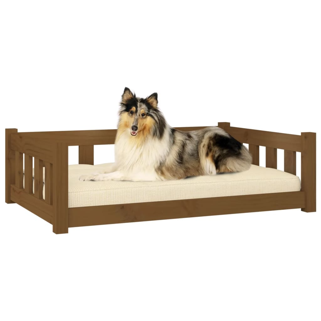 vidaXL Dog Bed Honey Brown - Comfortable and Stylish