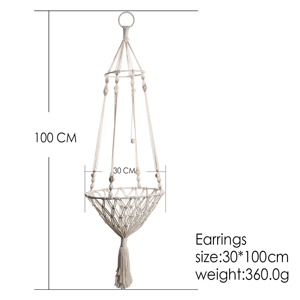 Hanging Macrame Cat Bed - Indoor Cat Swing & Cozy Cat Nest