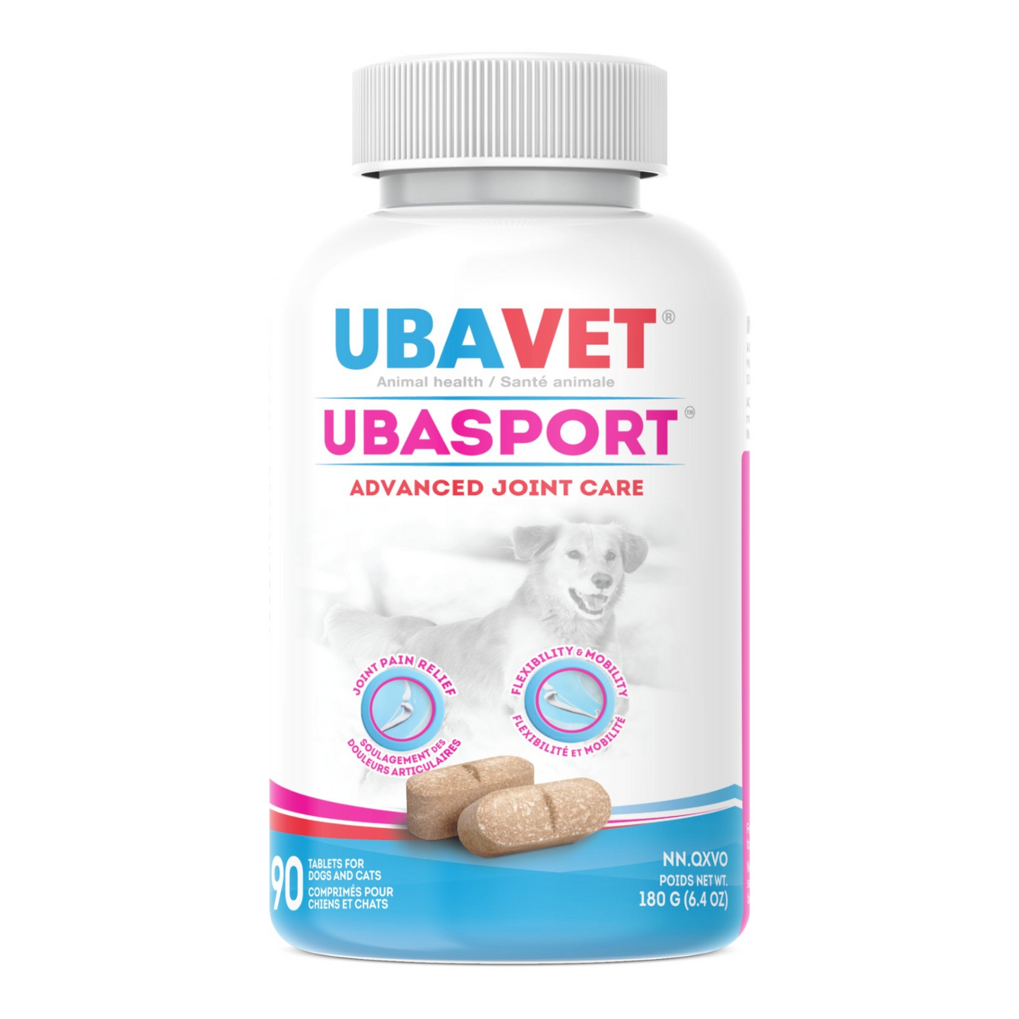 UBAVET UBASPORT Advanced Joint Care Tablets for Dogs & Cats