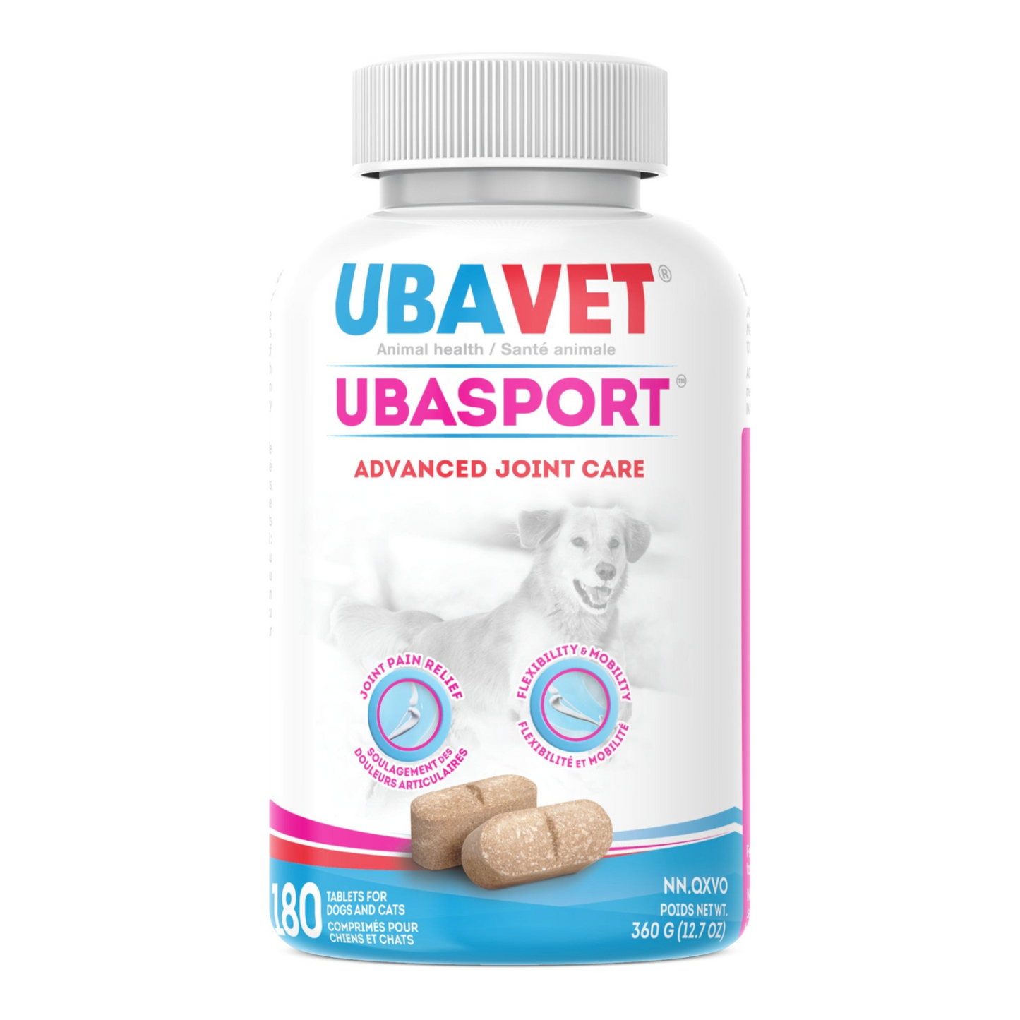 UBAVET UBASPORT Advanced Joint Care Tablets for Dogs & Cats