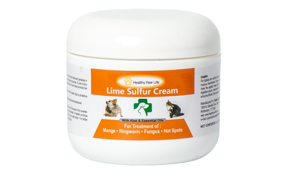 Lime Sulfur Pet Skin Cream - Effective Relief for Itchy Skin and Skin Disorders