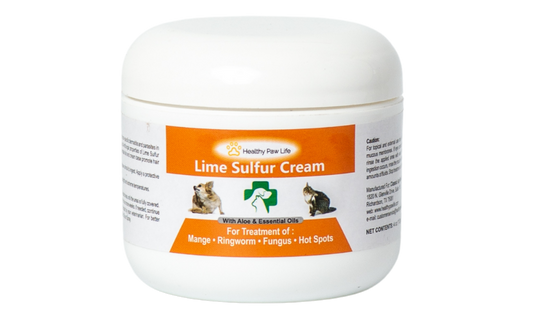 Lime Sulfur Pet Skin Cream - Effective Relief for Itchy Skin and Skin Disorders