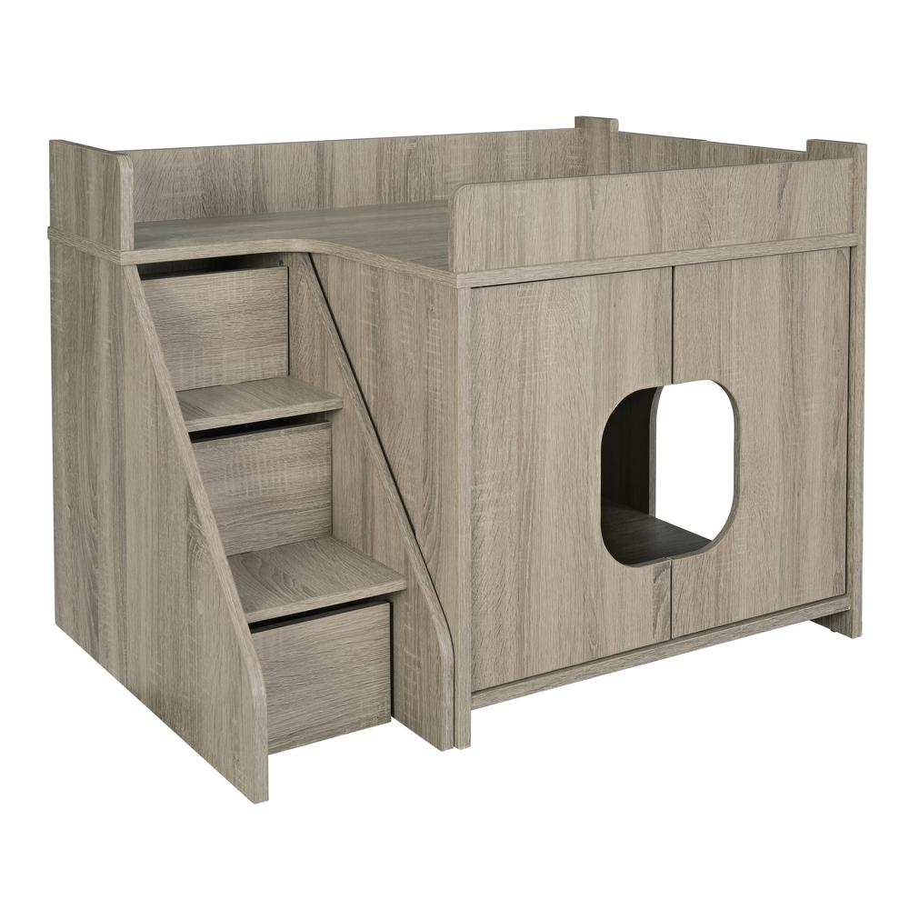 Cat Pet House - Dark Taupe | Stylish & Functional Cat Furniture